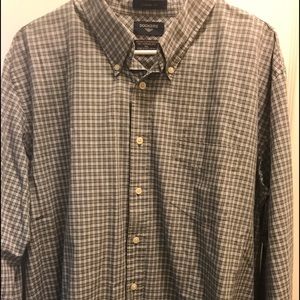 Docker Men’s Stain Defender Long Sleeve Dress Sht.